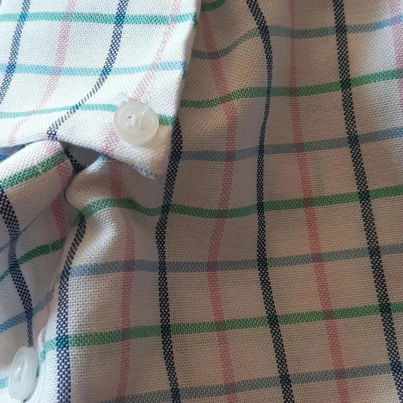 St. John's Bay Men's Collared Short  Sleeve Button Down T-Shirt | M - Picture 4 of 10